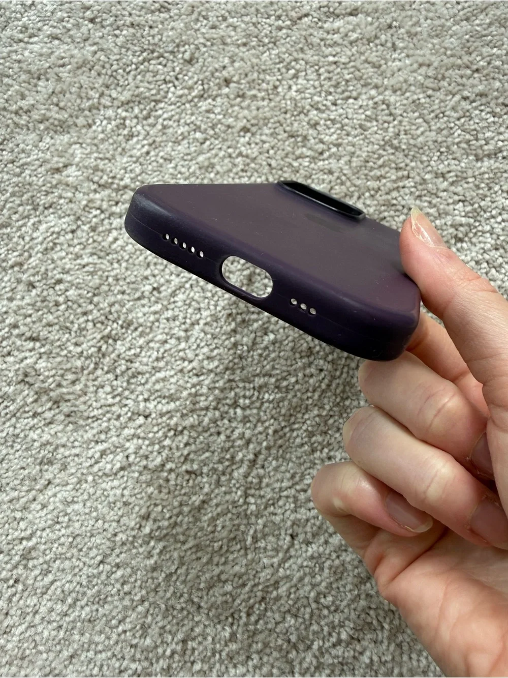 Apple silicone case